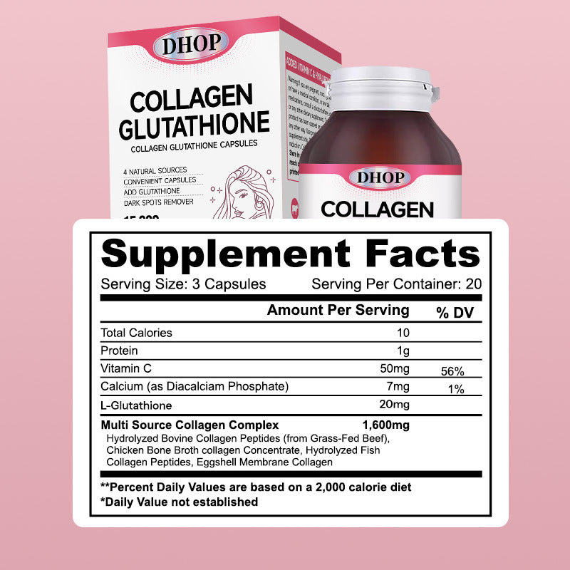 Collagen & Glutathione Whitening Capsules