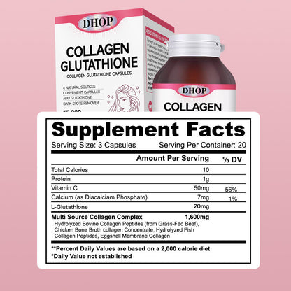 Collagen & Glutathione Whitening Capsules