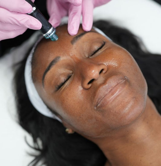 Relaxing hydro facial treatment for glowing skin