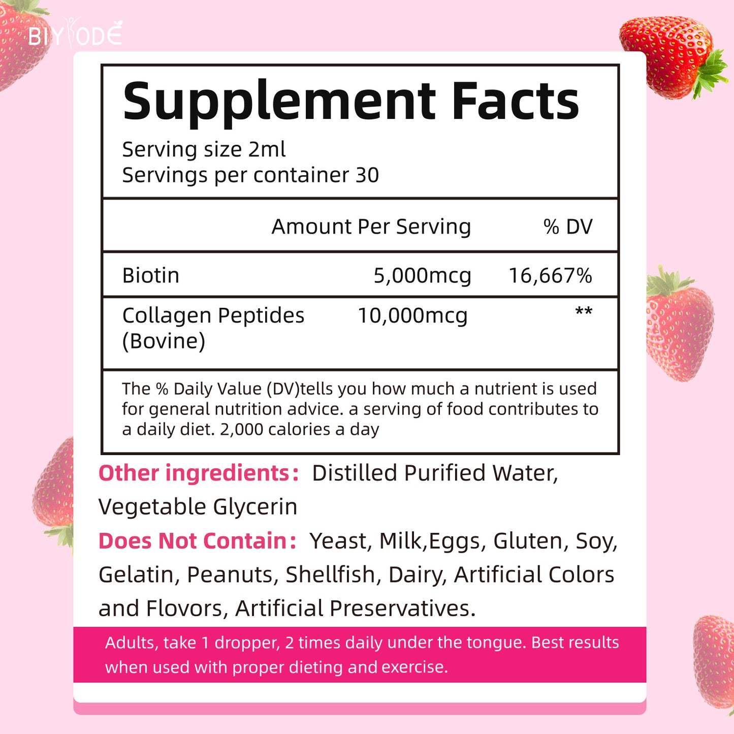 Biotin Collagen Drops
